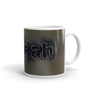 Azariah Mug Charcoal Pier 10oz left view