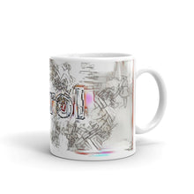 Load image into Gallery viewer, Carol Mug Frozen City 10oz left view