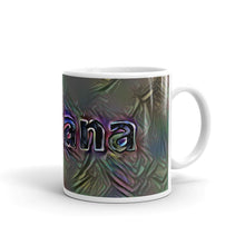 Load image into Gallery viewer, Viviana Mug Dark Rainbow 10oz left view