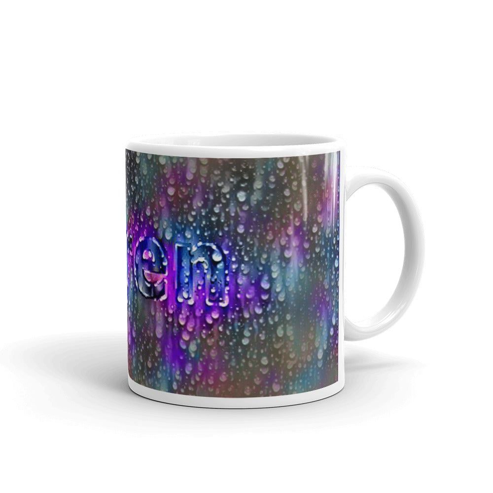 Loren Mug Wounded Pluviophile 10oz left view