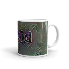 Load image into Gallery viewer, David Mug Dark Rainbow 10oz left view