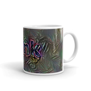 Hank Mug Dark Rainbow 10oz left view