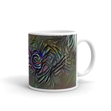 Load image into Gallery viewer, Rae Mug Dark Rainbow 10oz left view