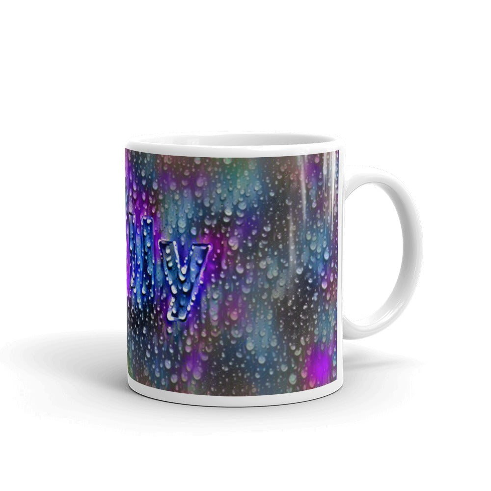 Polly Mug Wounded Pluviophile 10oz left view