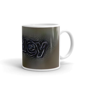 Huxley Mug Charcoal Pier 10oz left view