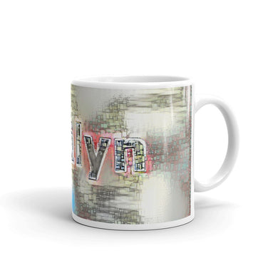 Adalyn Mug Ink City Dream 10oz left view