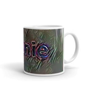 Leonie Mug Dark Rainbow 10oz left view
