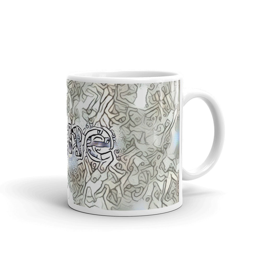 Rene Mug Perplexed Spirit 10oz left view