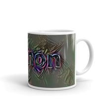 Load image into Gallery viewer, Lennon Mug Dark Rainbow 10oz left view