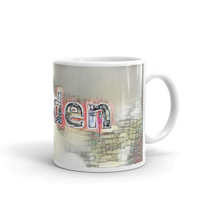 Jayden Mug Ink City Dream 10oz left view