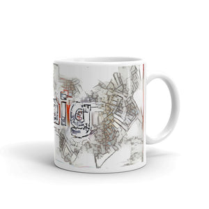 Craig Mug Frozen City 10oz left view