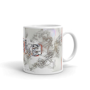 Anika Mug Frozen City 10oz left view