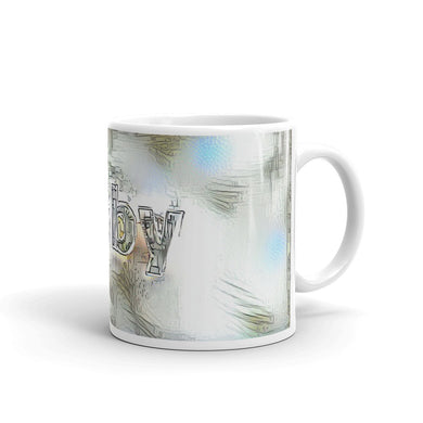 Abby Mug Victorian Fission 10oz left view
