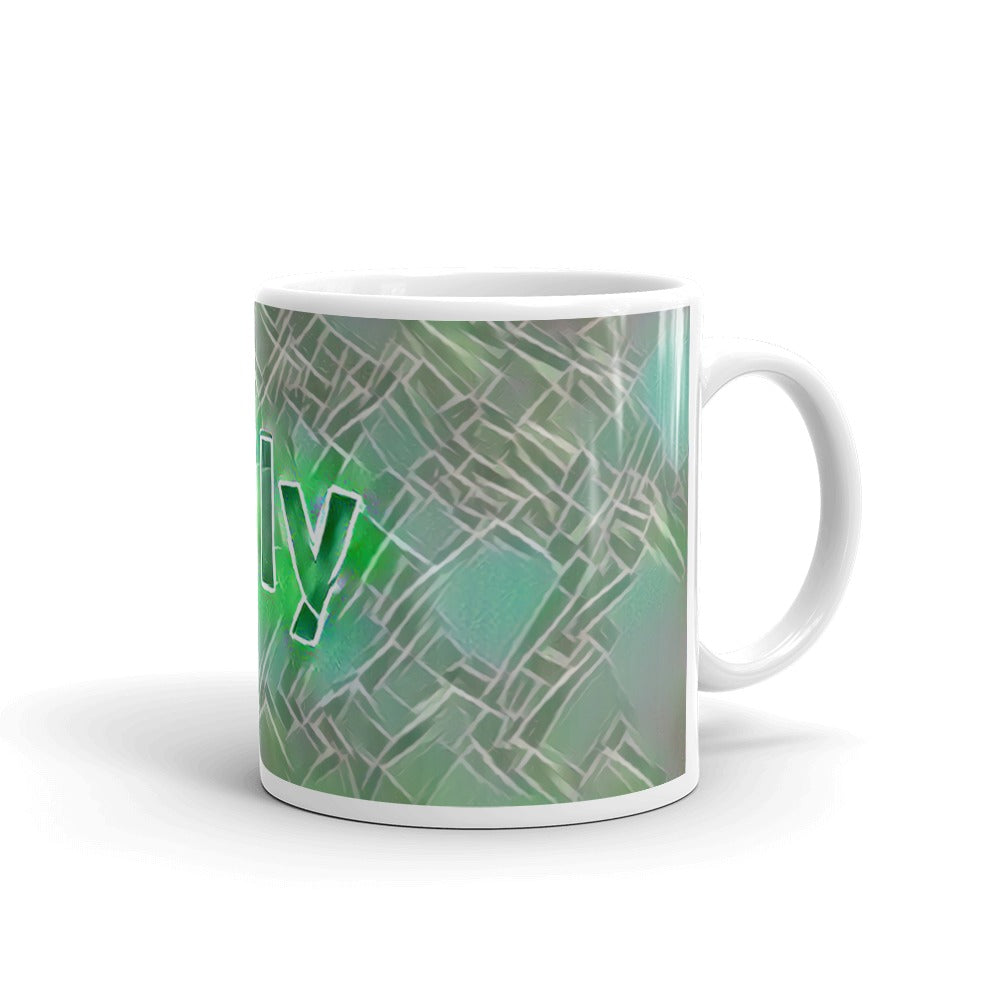 Lily Mug Nuclear Lemonade 10oz left view