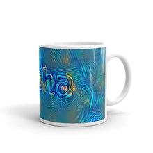 Load image into Gallery viewer, Sasha Mug Night Surfing 10oz left view