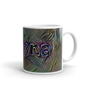 Tatjana Mug Dark Rainbow 10oz left view