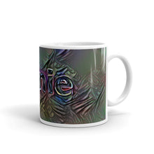 Load image into Gallery viewer, Annie Mug Dark Rainbow 10oz left view