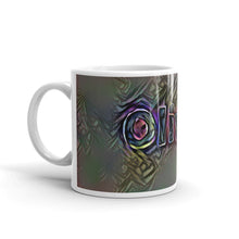 Load image into Gallery viewer, Oliver Mug Dark Rainbow 10oz right view