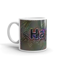 Load image into Gallery viewer, Hayley Mug Dark Rainbow 10oz right view