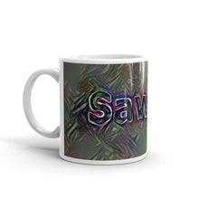 Load image into Gallery viewer, Sawyer Mug Dark Rainbow 10oz right view