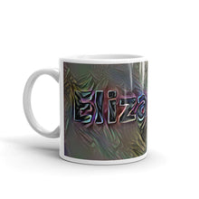 Load image into Gallery viewer, Elizabeth Mug Dark Rainbow 10oz right view
