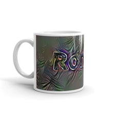 Load image into Gallery viewer, Ronald Mug Dark Rainbow 10oz right view