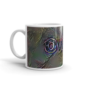 Owen Mug Dark Rainbow 10oz right view
