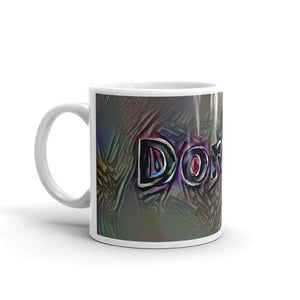 Doreen Mug Dark Rainbow 10oz right view