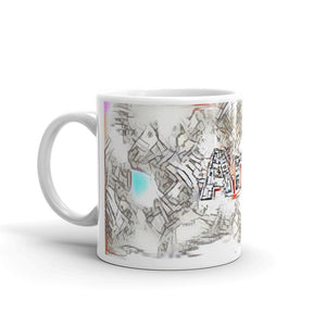 Ann Mug Frozen City 10oz right view
