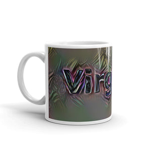 Virginia Mug Dark Rainbow 10oz right view