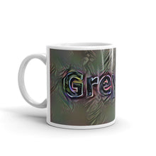Load image into Gallery viewer, Greyson Mug Dark Rainbow 10oz right view