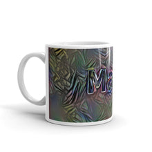 Load image into Gallery viewer, Mark Mug Dark Rainbow 10oz right view
