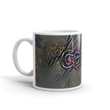 Load image into Gallery viewer, Carol Mug Dark Rainbow 10oz right view