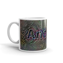 Load image into Gallery viewer, Andrew Mug Dark Rainbow 10oz right view