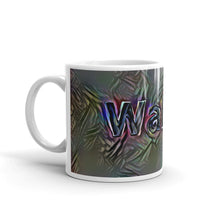 Load image into Gallery viewer, Walter Mug Dark Rainbow 10oz right view