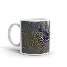 Load image into Gallery viewer, Jean Mug Dark Rainbow 10oz right view