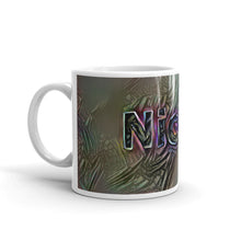 Load image into Gallery viewer, Nicole Mug Dark Rainbow 10oz right view