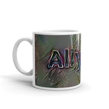 Load image into Gallery viewer, Allyson Mug Dark Rainbow 10oz right view