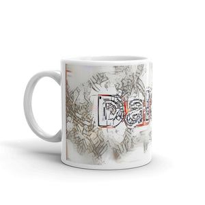 Dalene Mug Frozen City 10oz right view