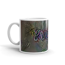 Load image into Gallery viewer, Yvette Mug Dark Rainbow 10oz right view