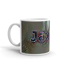 Load image into Gallery viewer, Jaxson Mug Dark Rainbow 10oz right view