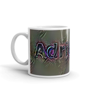 Adrienne Mug Dark Rainbow 10oz right view