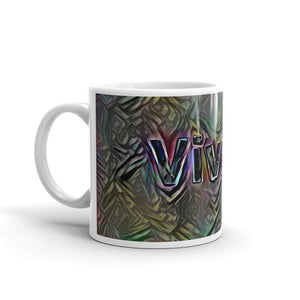 Vivian Mug Dark Rainbow 10oz right view