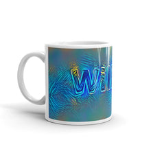 Load image into Gallery viewer, Willow Mug Night Surfing 10oz right view