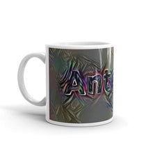 Load image into Gallery viewer, Antonia Mug Dark Rainbow 10oz right view