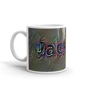 Jackson Mug Dark Rainbow 10oz right view