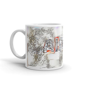 Alfred Mug Frozen City 10oz right view