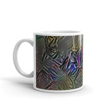 Load image into Gallery viewer, Alan Mug Dark Rainbow 10oz right view