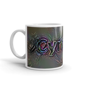 Cynthia Mug Dark Rainbow 10oz right view