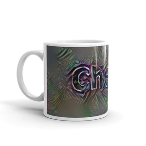 Cheryl Mug Dark Rainbow 10oz right view